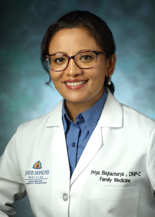 Priya Bajracharya, D.N.P. | Johns Hopkins Community Physicians